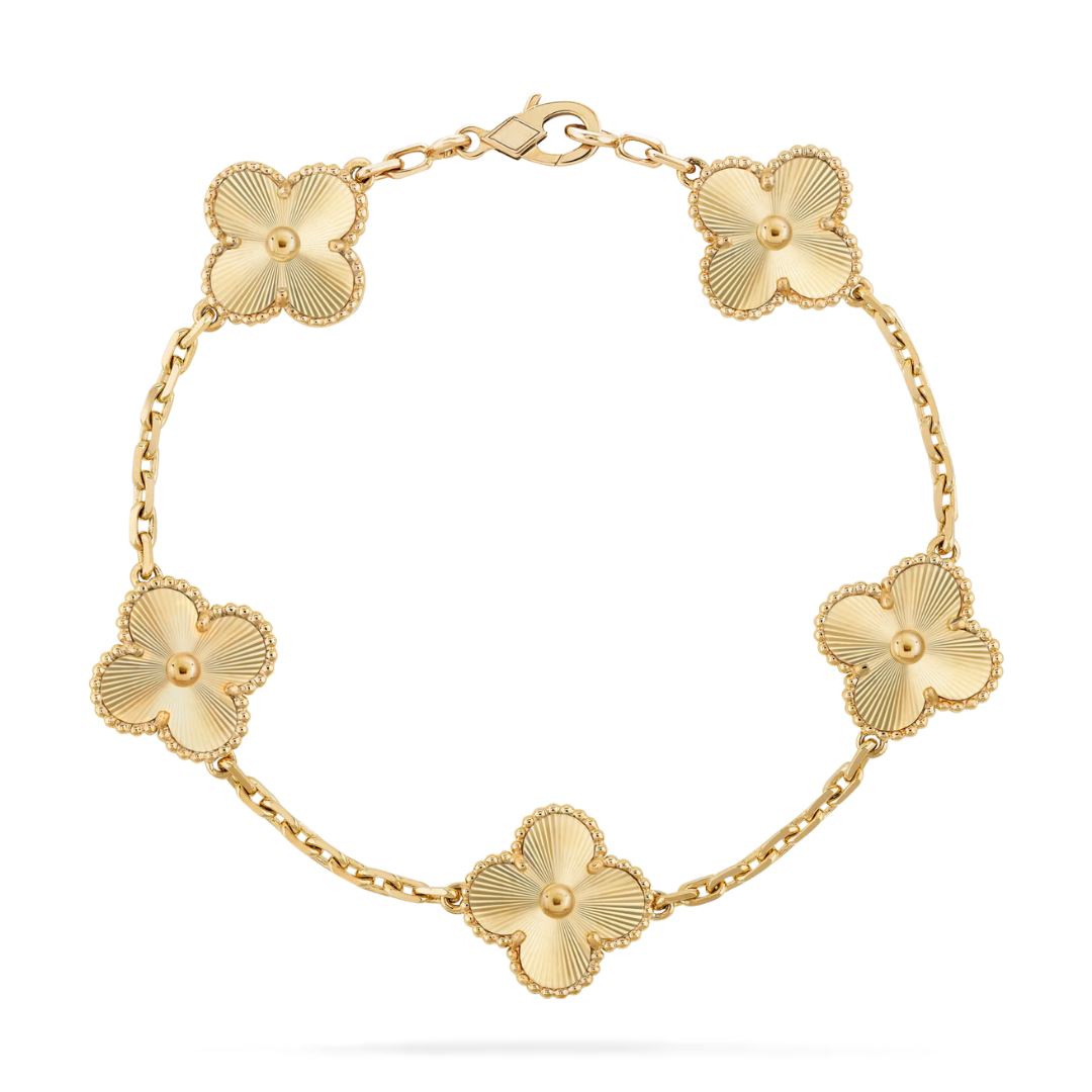 Gold Clover Bracelet