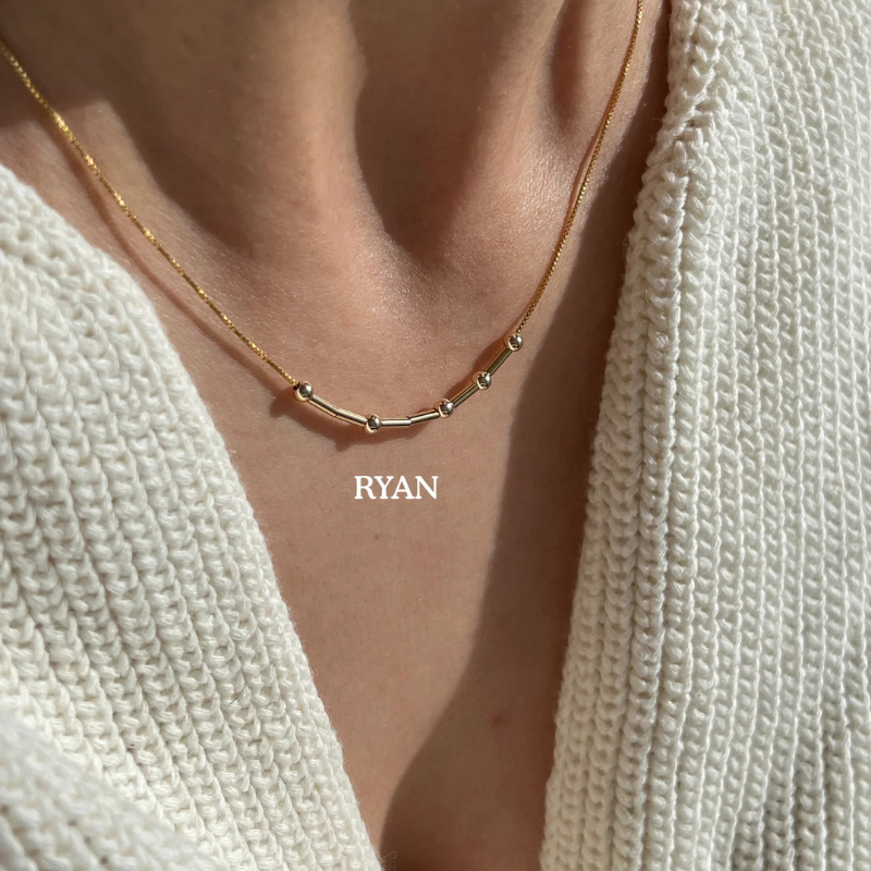 Morse Code Necklace