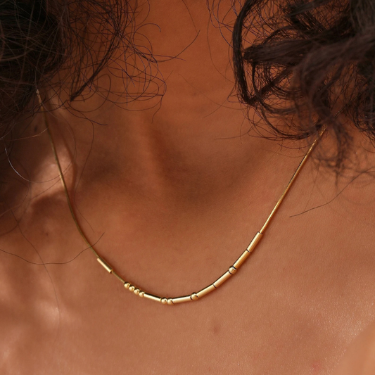 Morse Code Necklace