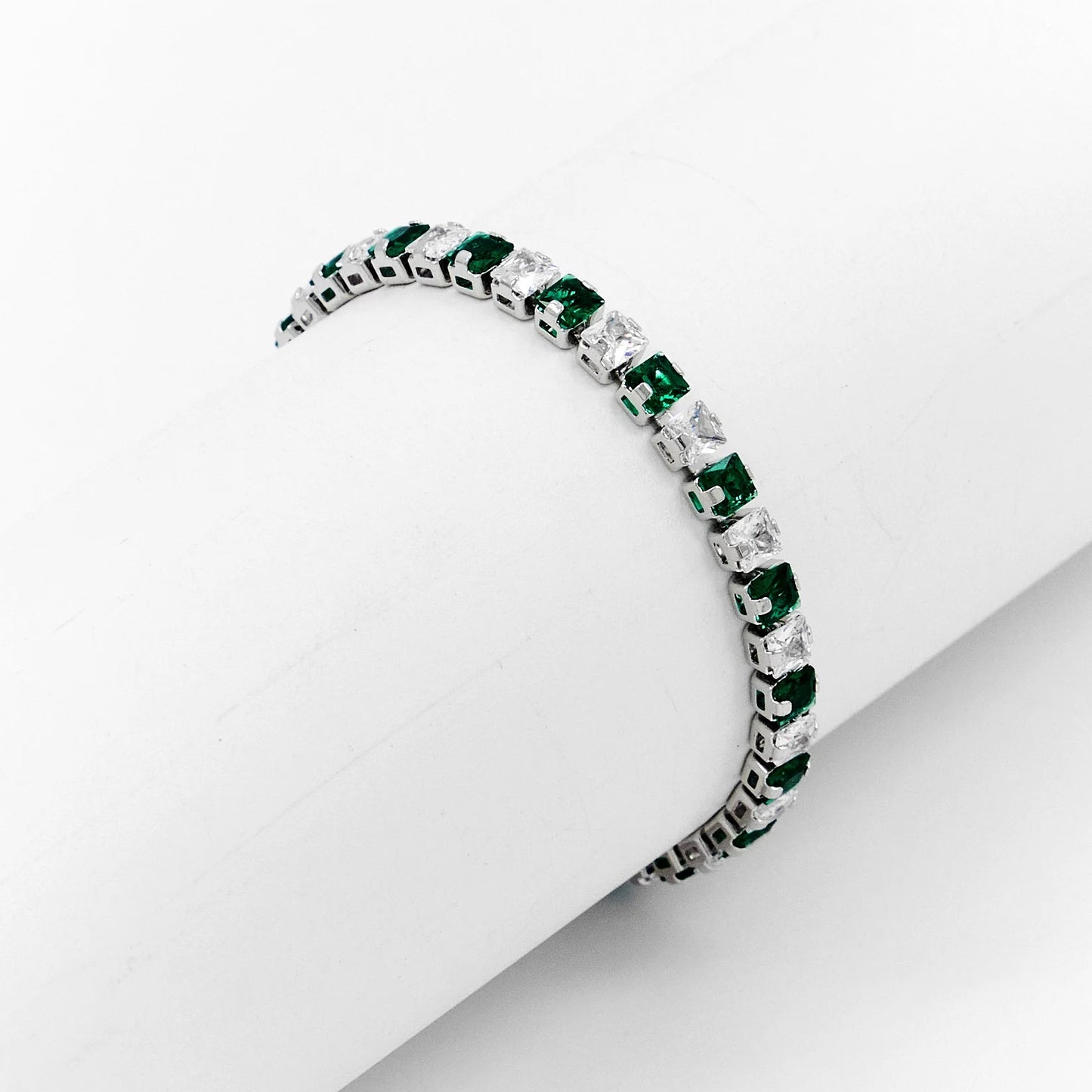 Emerald Dreams Tennis Bracelet