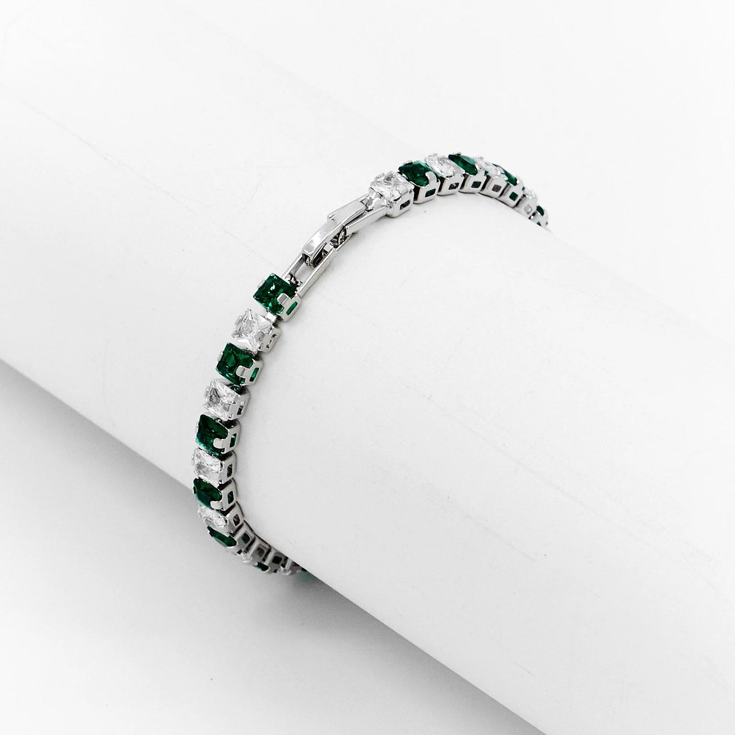 Emerald Dreams Tennis Bracelet