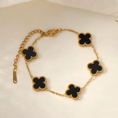 Reversible Clover Bracelet