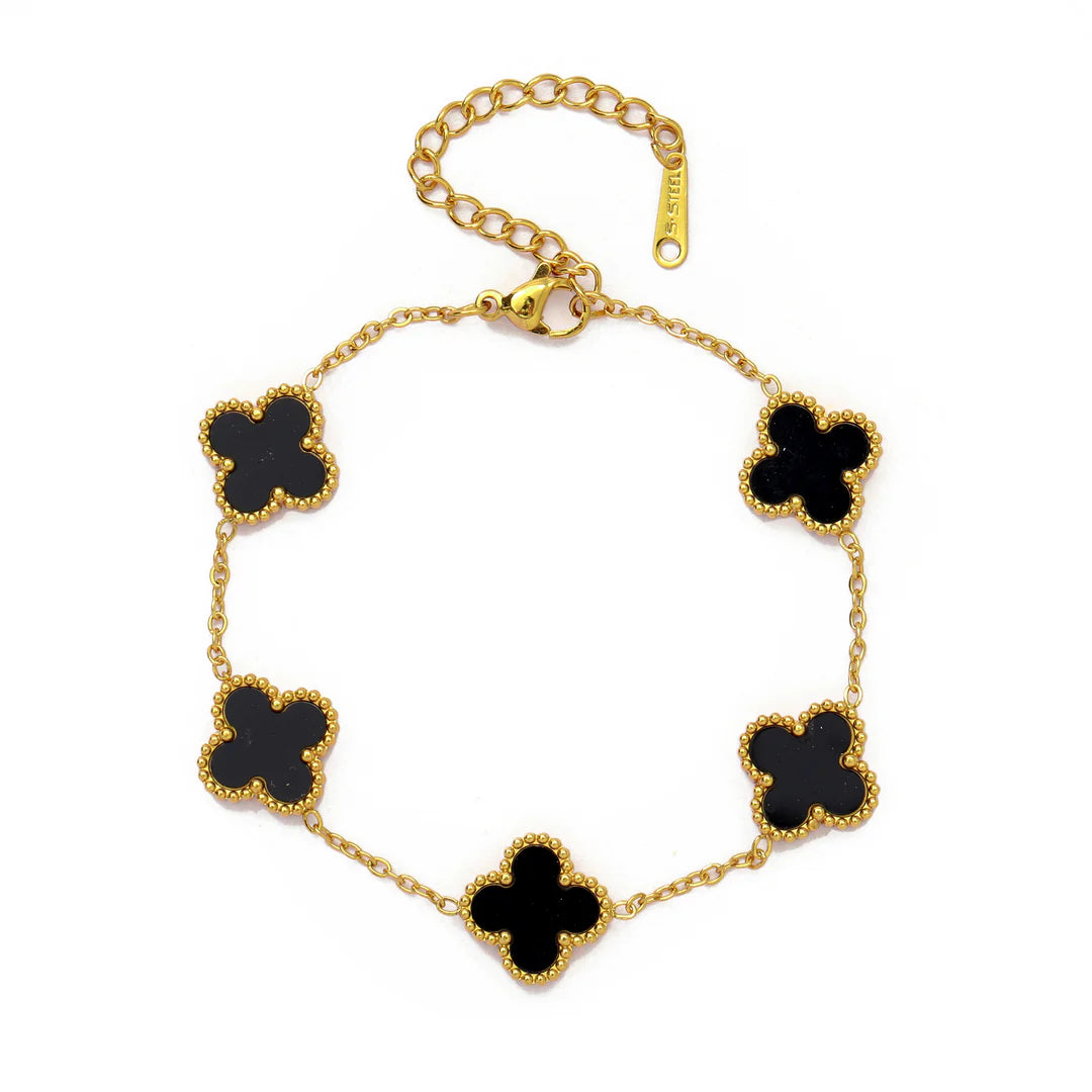 Reversible Clover Bracelet