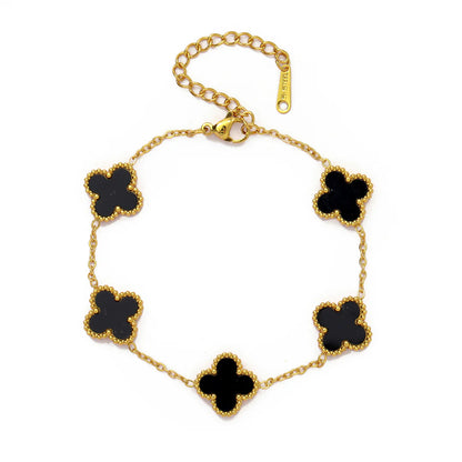 Reversible Clover Bracelet