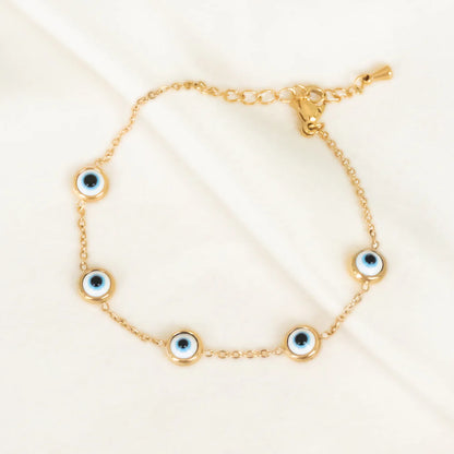 Evil Eye Chain Bracelet