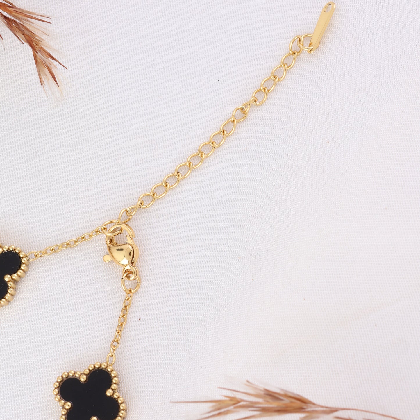 Multicolor Clover Bracelet