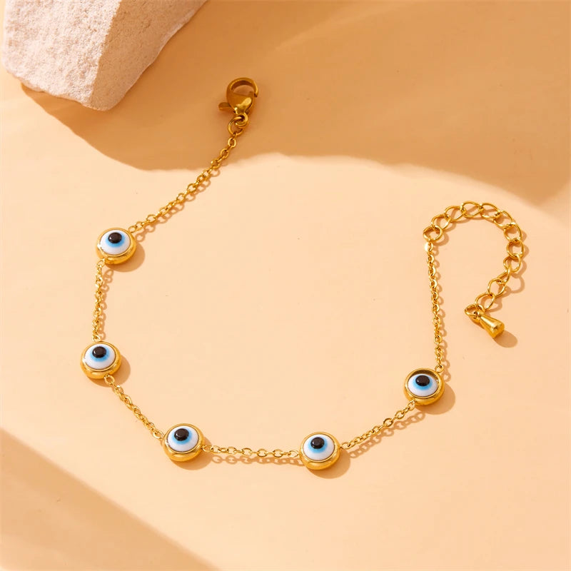 Evil Eye Chain Bracelet