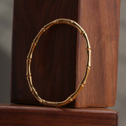Golden Bamboo Bracelet