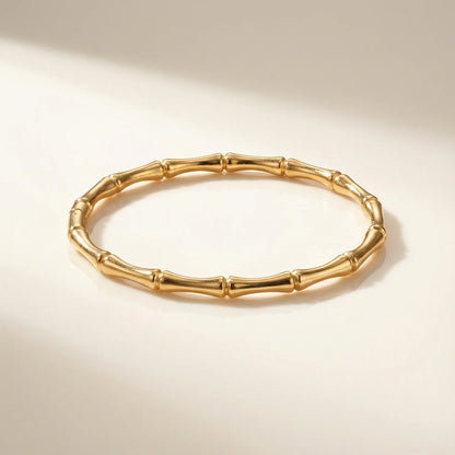 Golden Bamboo Bracelet