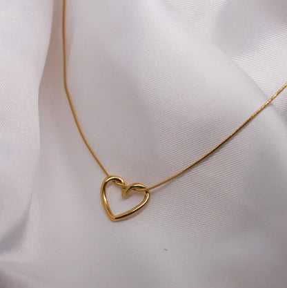 Open Heart Necklace