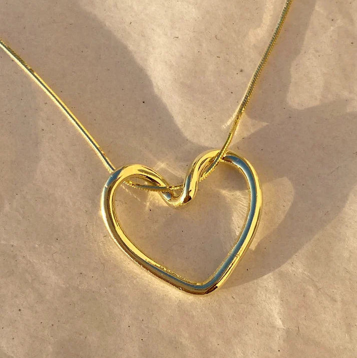 Open Heart Necklace